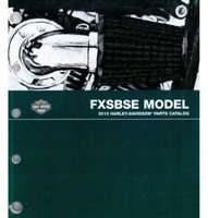 2013 Harley-Davidson CVO Breakout FXSBSE Model Parts Catalog