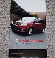 2013 Dodge Grand Caravan Owner's Operator Manual User Guide