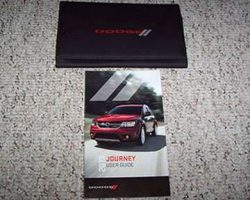 2013 Dodge Journey Owner's Operator Manual User Guide Set