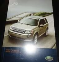 2013 Land Rover LR2 Owner's Operator Manual User Guide