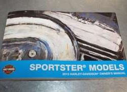 2013 Harley Davidson Sportster Models Owner's Manual