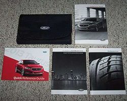 2013 Ford Taurus Owner's Manual Set
