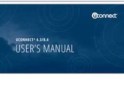 2013 Dodge Charger Uconnect Touch Owner's Operator Manual User Guide
