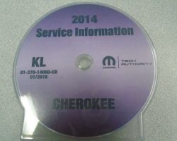 2014 Jeep Cherokee Shop Service Repair Manual CD