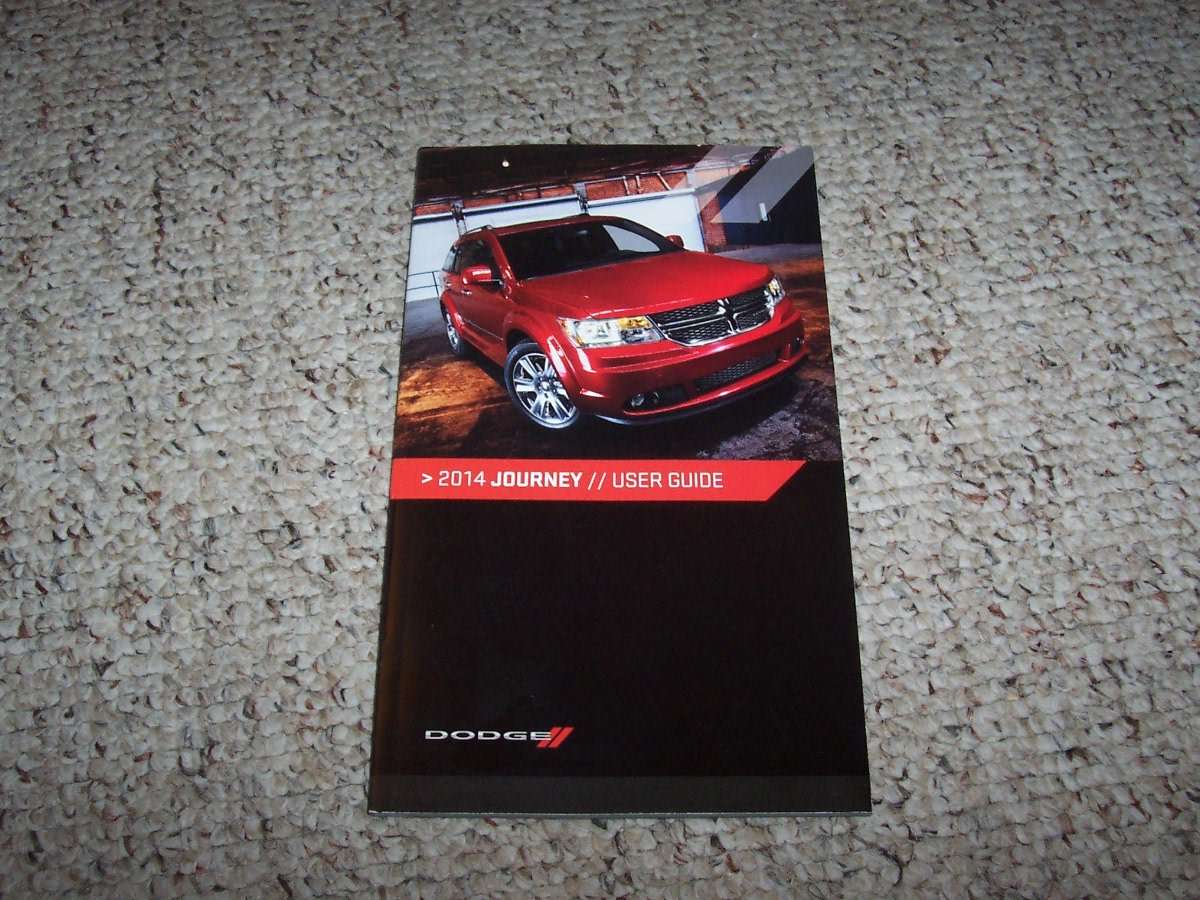 2014 journey owner's manual