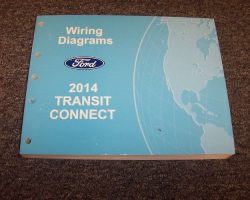 2014 Ford Transit Connect Wiring Diagram Manual