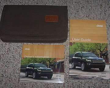 2014 Jeep Compass Owner's Operator Manual User Guide Set