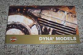 2014 Harley Davidson Dyna Models Owner's Manual