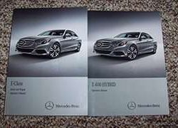 2014 Mercedes Benz E400 E-Class Hybrid Owner's Operator Manual User Guide