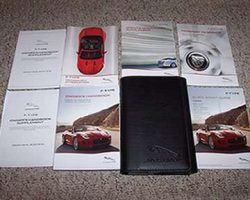2014 Jaguar F-Type Owner's Operator Manual User Guide Set