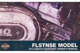 2014 Harley Davidson CVO Softail Deluxe FLSTNSE Model Owner's Manual