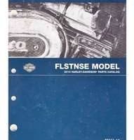 2014 Harley-Davidson CVO Softail Deluxe FLSTNSE Model Parts Catalog