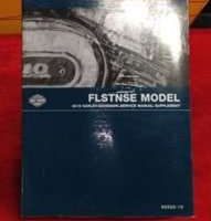 2014 Harley Davidson CVO Softail Deluxe FLSTNSE Model Service Manual Supplement