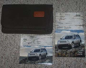 2014 Jeep Patriot Owner's Operator Manual User Guide Set
