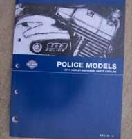 2014 Harley Davidson Police Models Parts Catalog