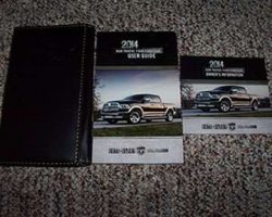 2014 Dodge Ram Truck 1500 2500 3500 Owner's Operator Manual User Guide Set