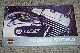 2014 Harley Davidson Electra Glide Touring Models Owner's Manual