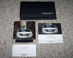 2014 Chrysler Town & Country Owner's Operator Manual User Guide Set