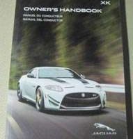 2014 Jaguar XK Series Owner's Operator Manual User Guide