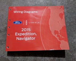 2015 Lincoln Navigator Electrical Wiring Diagrams Manual