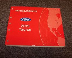 2015 Ford Taurus Wiring Diagram Manual