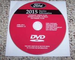 2015 Ford Transit Connect Service Manual DVD