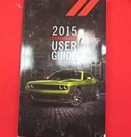 2015 Dodge Challenger Owner's Operator Manual User Guide