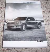 2015 Ford F-150 Truck Owner's Operator Manual User Guide