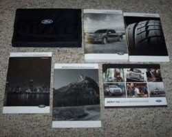 2015 Ford F-150 Truck Owner's Manual Set