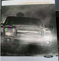 2015 Ford F-250 Super Duty Truck Owner's Operator Manual User Guide