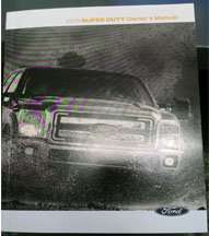 2015 Ford F-350 Super Duty Truck Owner's Operator Manual User Guide