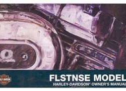 2015 Harley Davidson CVO Softail Deluxe FLSTNSE Model Owner's Manual