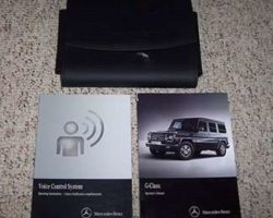 2015 Mercedes Benz G550 & G63 AMG G-Class Owner's Operator Manual User Guide Set