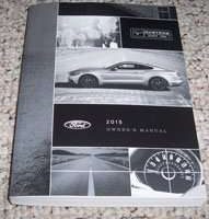 2015 Ford Mustang Owner's Operator Manual User Guide