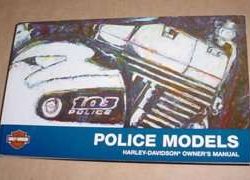2015 Harley Davidson Police Models Owner's Manual