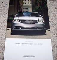 2015 Chrysler Town & Country Owner's Operator Manual User Guide