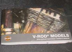 2016 Harley Davidson V-Rod Models Owner's Manual