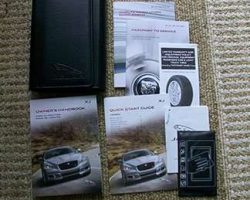 2015 Jaguar XJ Series Owner's Operator Manual User Guide Set