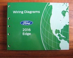 2016 Ford Edge Wiring Diagram Manual