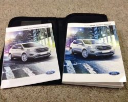 2016 Ford Edge Owner's Manual Set