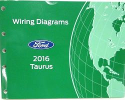 2016 Ford Taurus Wiring Diagram Manual