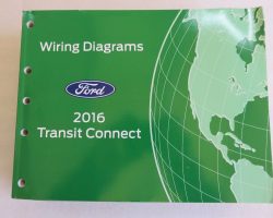 2016 Ford Transit Connect Wiring Diagram Manual