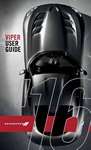 2016 Dodge Viper Owner's Operator Manual User Guide Guide Set