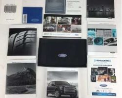 2016 Ford F-150 Truck Owner's Operator Manual User Guide Set