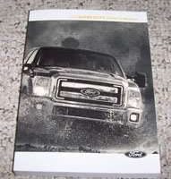 2016 Ford F-250 Super Duty Truck Owner Operator User Guide Manual