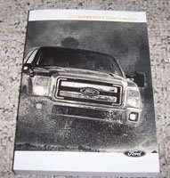 2016 Ford F-450 Super Duty Truck Owner's Manual