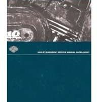 2016 Harley Davidson CVO Street Glide FLHXSE Model Service Manual Supplement