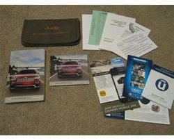 2016 Jeep Grand Cherokee Owner's Operator Manual User Guide Set