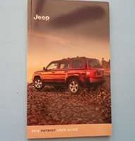2016 Jeep Patriot Owner's Operator Manual User Guide