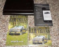 2016 Dodge Ram Truck 1500 2500 3500 Owner's Operator Manual User Guide Set
